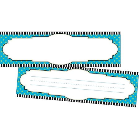 Barker Creek Nature's Colors Bulletin Board Signs/Name Plates, 72/Set 3799